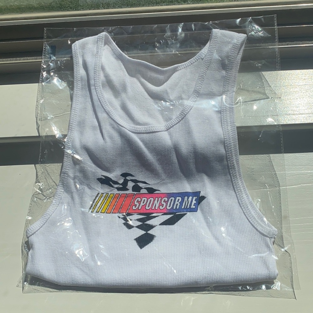 Race car tank !! Size M !!